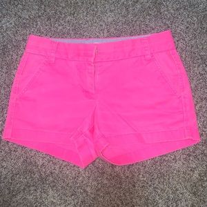J Crew Shorts Size 0 Pink Chino